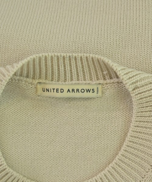 UNITED ARROWS（ユナイテッドアローズ）ニット・セーター ベージュ サイズ:M メンズ/2200687563258