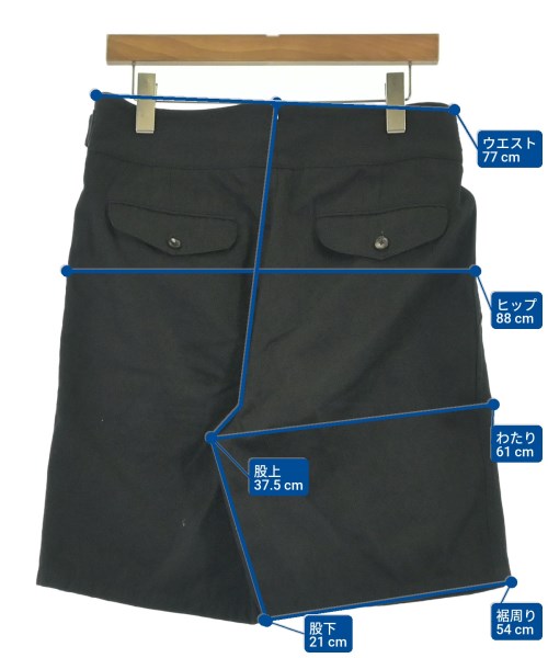 UNITED ARROWS（ユナイテッドアローズ）ショートパンツ 黒 サイズ:M メンズ/2200688215057