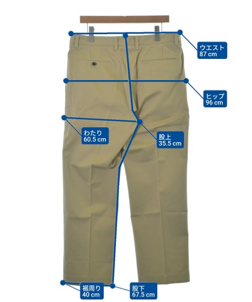 UNITED ARROWS（ユナイテッドアローズ）チノパン ベージュ サイズ:XL メンズ/2200684853345