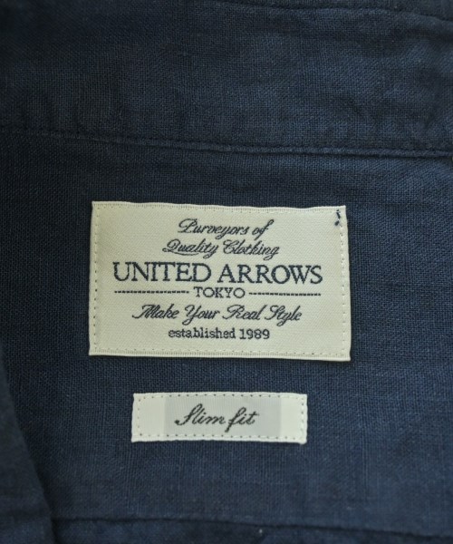 UNITED ARROWS（ユナイテッドアローズ）カジュアルシャツ 紺 サイズ:XL メンズ/2200684853413