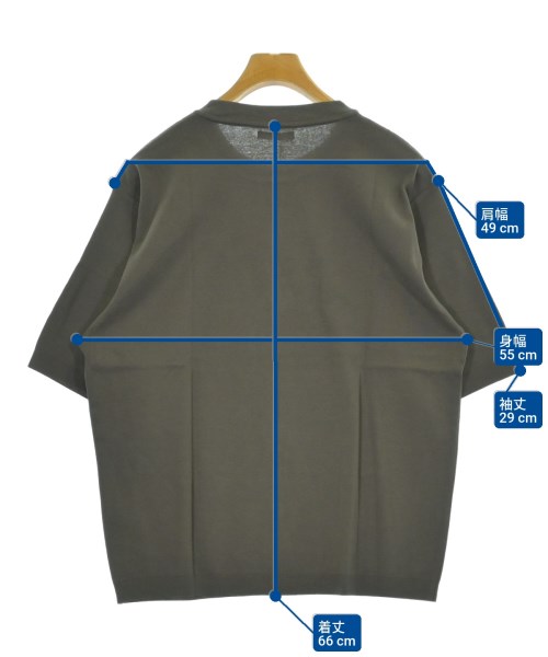 UNITED ARROWS（ユナイテッドアローズ）Tシャツ・カットソー グレー サイズ:XL メンズ/2200684853529
