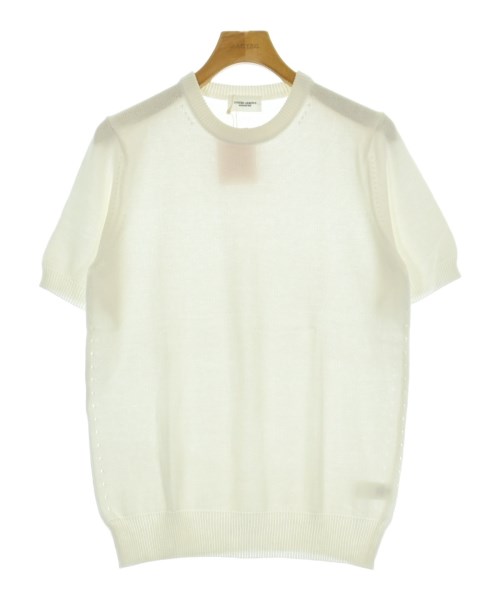UNITED ARROWS(ユナイテッドアローズ)ニット・セーター 白 サイズ:L/2200684853536