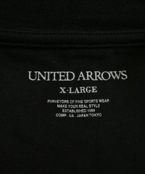 UNITED ARROWS（ユナイテッドアローズ）Tシャツ・カットソー 黒 サイズ:XL メンズ/2200684853703