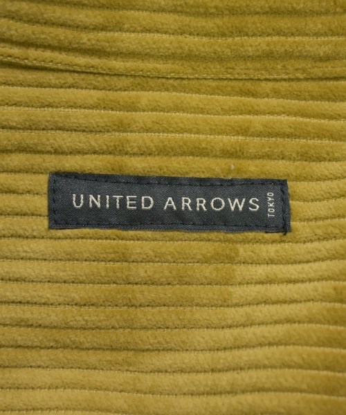 UNITED ARROWS（ユナイテッドアローズ）カジュアルシャツ 黄 サイズ:L メンズ/2200689432040