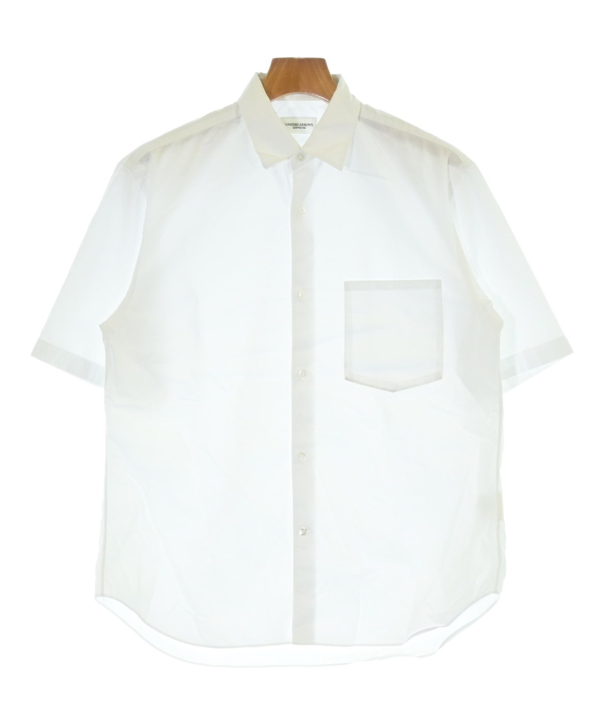 新品未使用✦ฺユナイテッドアローズ/2023年購入　BROCHE コンビシャツ　白 UNITED ARROWS（ユナイテッドアローズ）カジュアルシャツ 白 サイズ:M
