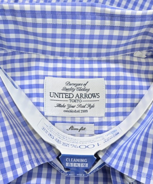 UNITED ARROWS（ユナイテッドアローズ）カジュアルシャツ 青 サイズ:40(L位) メンズ/2200686306023