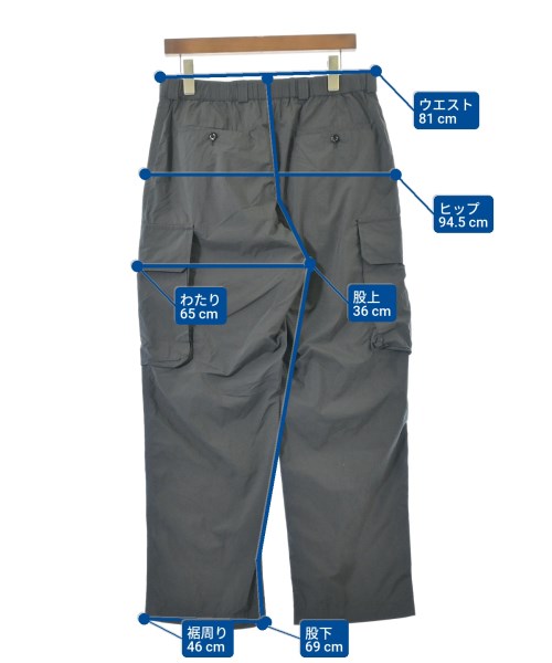 UNITED ARROWS（ユナイテッドアローズ）カーゴパンツ グレー サイズ:L メンズ/2200685697078
