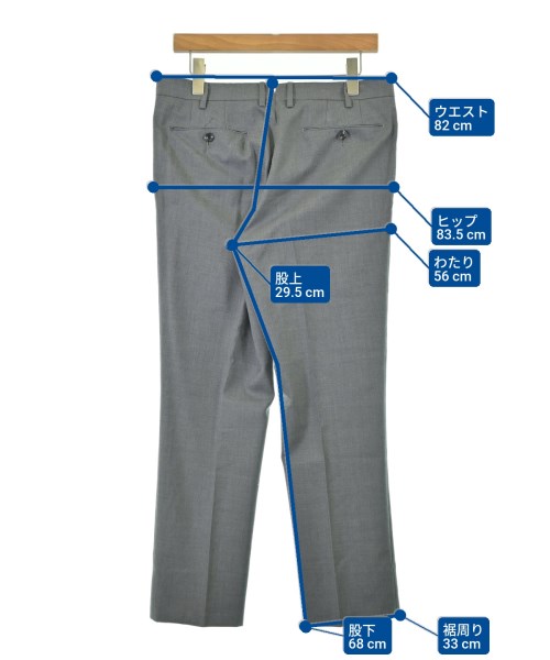 UNITED ARROWS（ユナイテッドアローズ）スラックス グレー サイズ:48(L位) メンズ/2200686882060