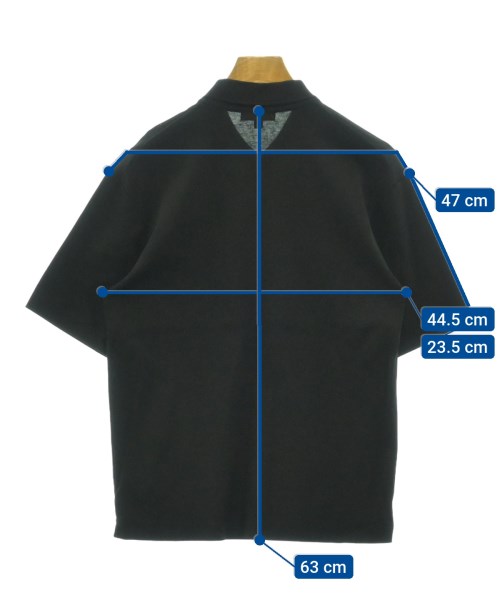 BARNEYS NEWYORK（バーニーズニューヨーク）ポロシャツ 黒 サイズ:S メンズ/2200510199043