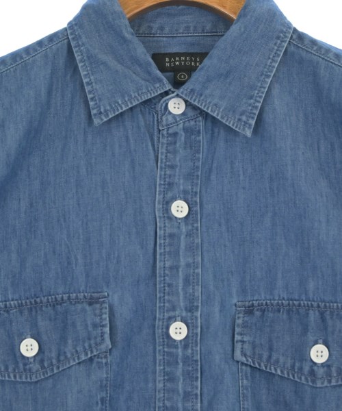 BARNEYS NEWYORK（バーニーズニューヨーク）カジュアルシャツ 青 サイズ:S メンズ/2200635368737