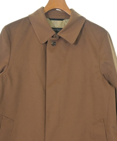 BARNEYS NEWYORK（バーニーズニューヨーク）ステンカラーコート 茶 サイズ:50(XL位) メンズ/2200578791074