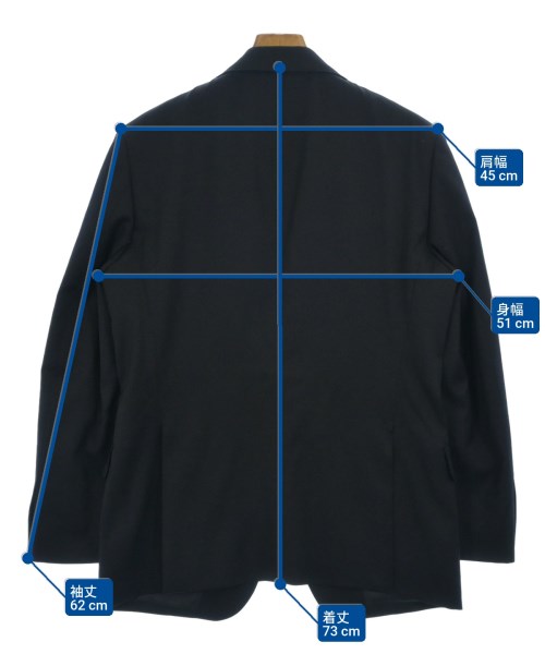 BARNEYS NEWYORK（バーニーズニューヨーク）ビジネス 紺 サイズ:50(XL位) メンズ/2200618900114