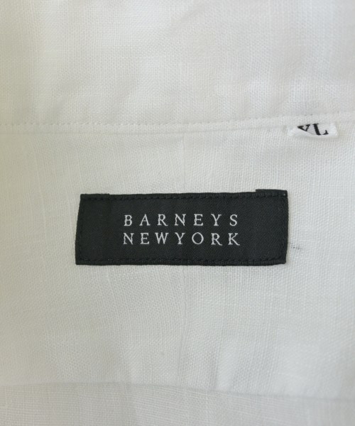 BARNEYS NEWYORK（バーニーズニューヨーク）カジュアルシャツ 白 サイズ:XL メンズ/2200615754093