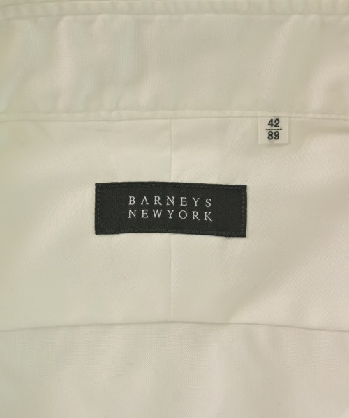 BARNEYS NEWYORK（バーニーズニューヨーク）カジュアルシャツ 白 サイズ:42(XL位) メンズ/2200615754109