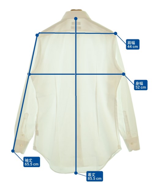 BARNEYS NEWYORK（バーニーズニューヨーク）カジュアルシャツ 白 サイズ:41(XL位) メンズ/2200615754116