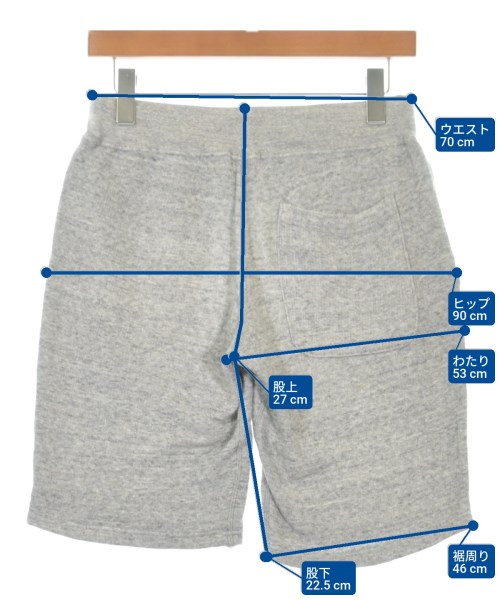 BARNEYS NEWYORK（バーニーズニューヨーク）ショートパンツ グレー サイズ:S メンズ/2200615760070