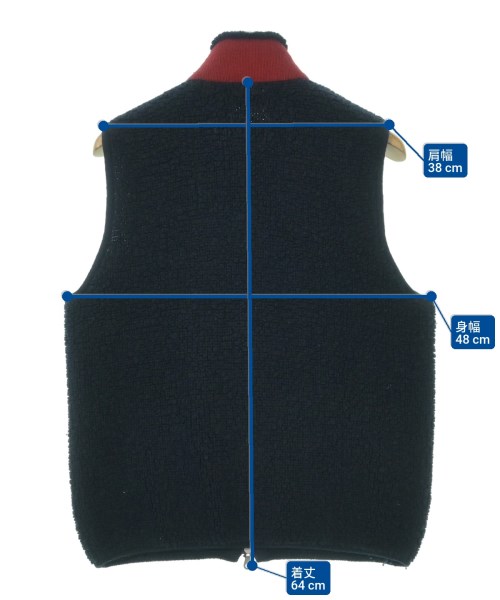 BARNEYS NEWYORK（バーニーズニューヨーク）ブルゾン 紺 サイズ:S メンズ/2200618557059