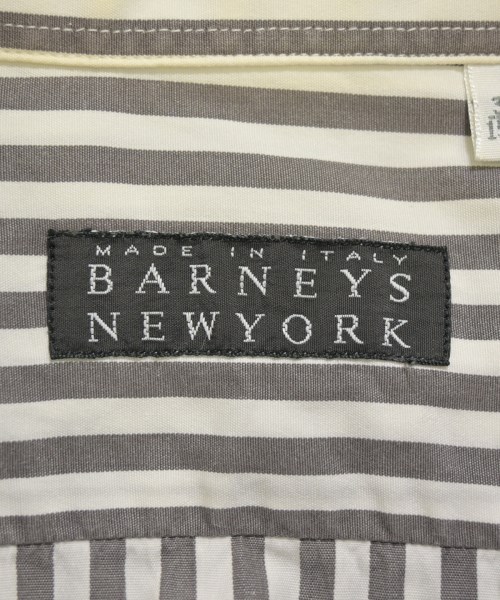 BARNEYS NEWYORK（バーニーズニューヨーク）ドレスシャツ グレー サイズ:39(M位) メンズ/2200672465055
