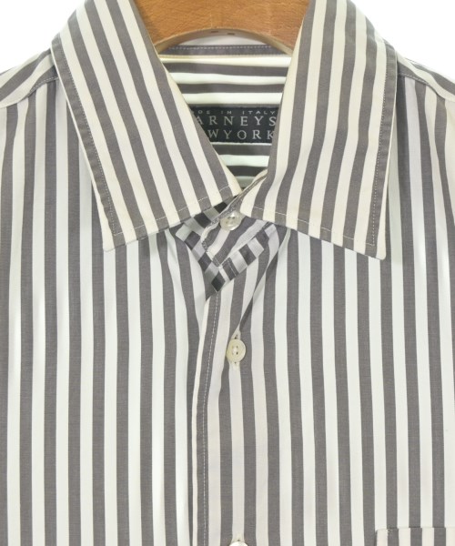 BARNEYS NEWYORK（バーニーズニューヨーク）ドレスシャツ グレー サイズ:39(M位) メンズ/2200672465055