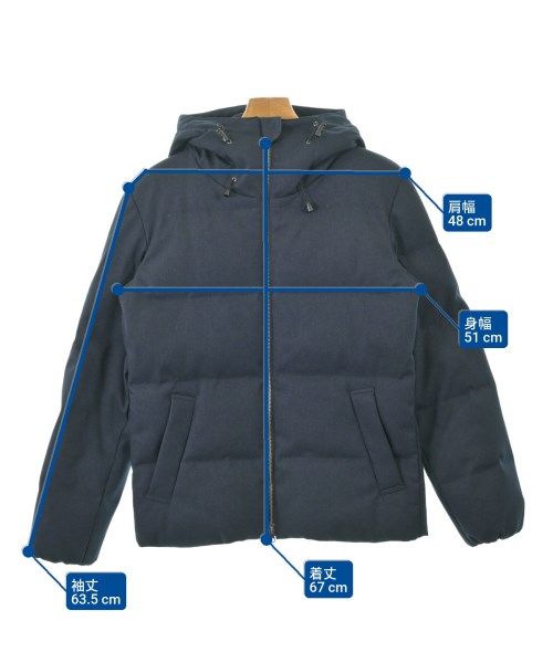 BARNEYS NEWYORK（バーニーズニューヨーク）ダウンジャケット/ダウンベスト 紺 サイズ:M メンズ/2200672897016