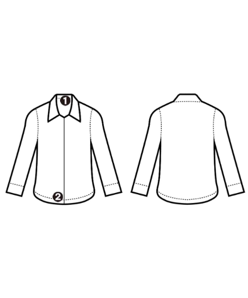 BARNEYS NEWYORK（バーニーズニューヨーク）ドレスシャツ 白 サイズ:39(M位) メンズ/2200678545089