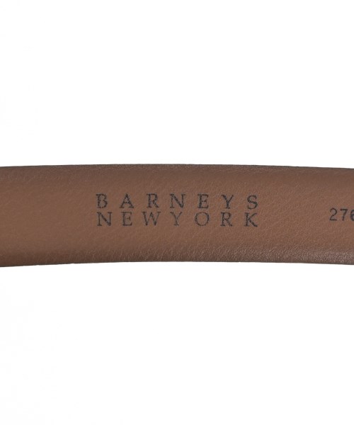 BARNEYS NEWYORK（バーニーズニューヨーク）ベルト 茶 サイズ:- メンズ/2200680719027