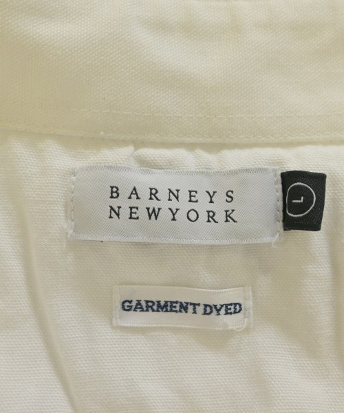 BARNEYS NEWYORK（バーニーズニューヨーク）ポロシャツ 白 サイズ:L メンズ/2200690515220