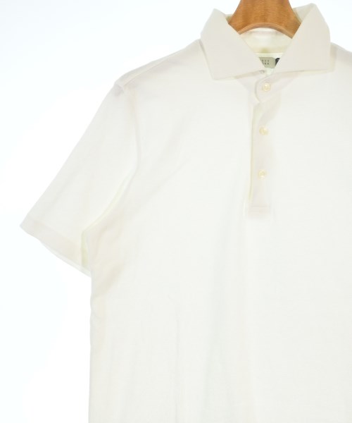 BARNEYS NEWYORK（バーニーズニューヨーク）ポロシャツ 白 サイズ:L メンズ/2200690515220