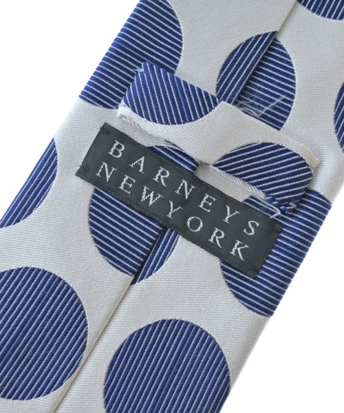 BARNEYS NEWYORK（バーニーズニューヨーク）ネクタイ 白 サイズ:- メンズ/2200699980135