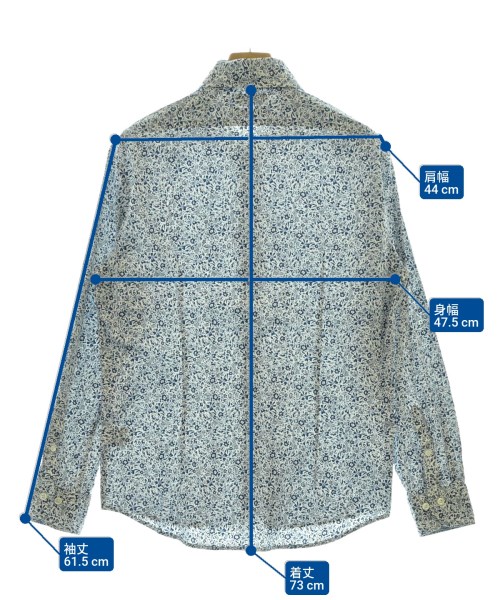 BARNEYS NEWYORK（バーニーズニューヨーク）カジュアルシャツ 紺 サイズ:XL メンズ/2200697738066