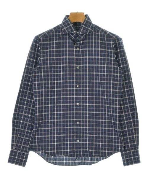 BARNEYS NEWYORK(バーニーズニューヨーク)ドレスシャツ 紺 サイズ:S/2200700479115