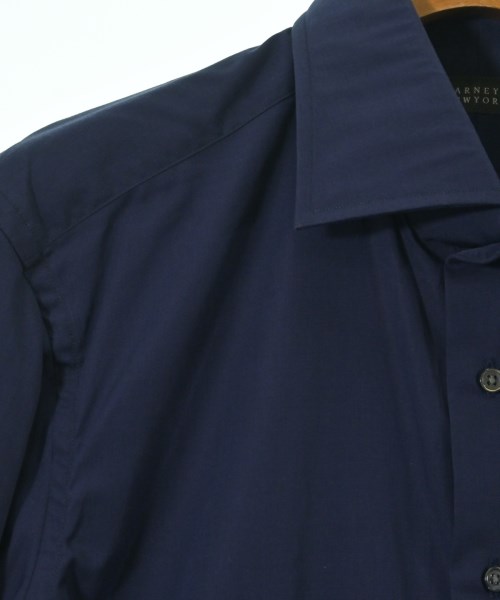 BARNEYS NEWYORK（バーニーズニューヨーク）ドレスシャツ 紺 サイズ:41(XL位) メンズ/2200700658268