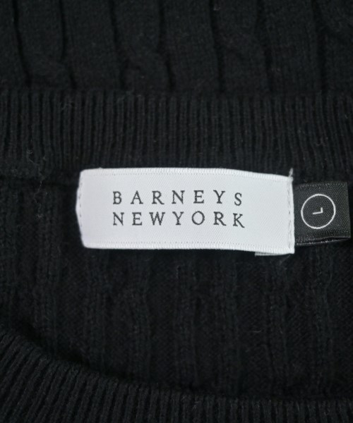 BARNEYS NEWYORK（バーニーズニューヨーク）ニット・セーター 黒 サイズ:L メンズ/2200654115169