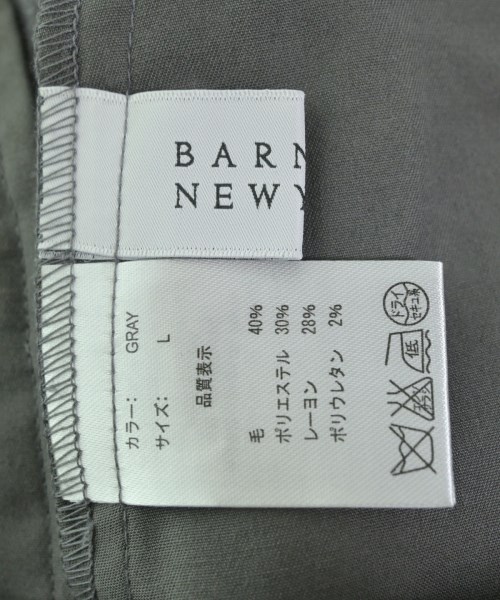 BARNEYS NEWYORK（バーニーズニューヨーク）スラックス グレー サイズ:L メンズ/2200657047054