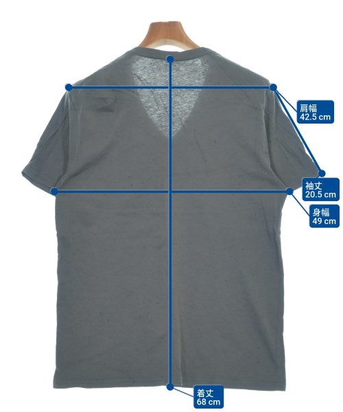 BARNEYS NEWYORK（バーニーズニューヨーク）Tシャツ・カットソー グレー サイズ:L メンズ/2200654938058