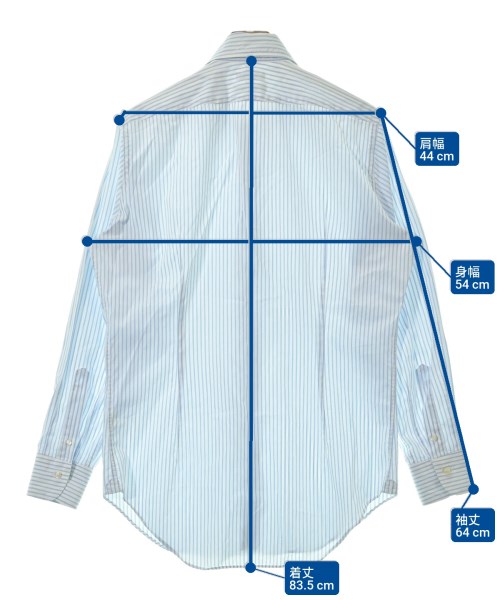 BARNEYS NEWYORK（バーニーズニューヨーク）カジュアルシャツ 白 サイズ:16(L位) メンズ/2200655076032