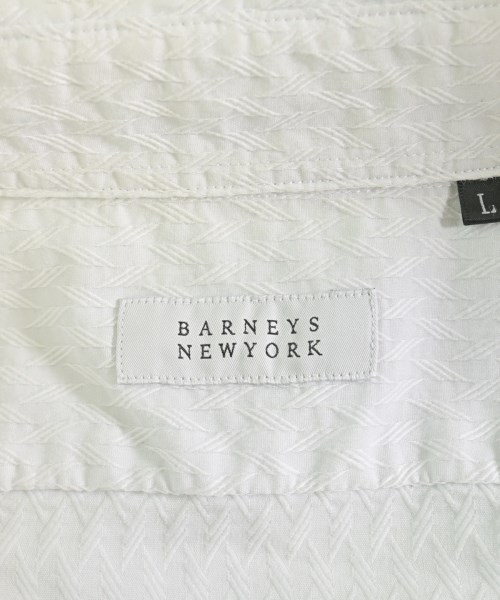 BARNEYS NEWYORK（バーニーズニューヨーク）カジュアルシャツ 白 サイズ:L メンズ/2200714577036