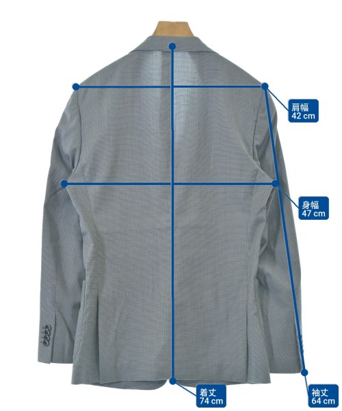 BARNEYS NEWYORK（バーニーズニューヨーク）テーラードジャケット グレー サイズ:46(M位) メンズ/2200717158010