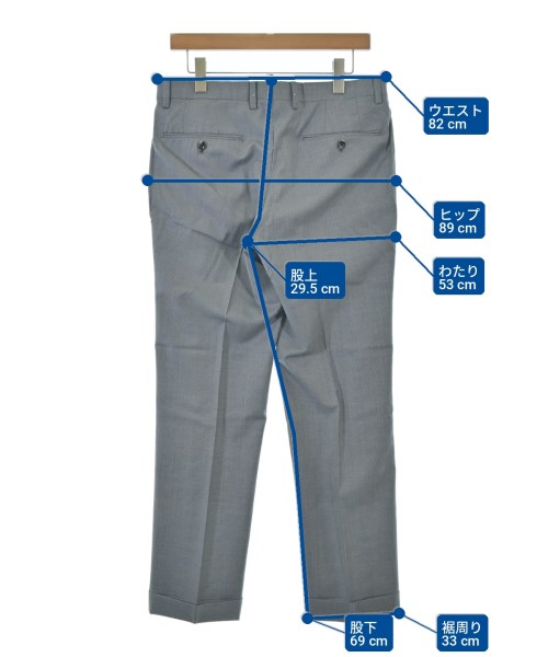 BARNEYS NEWYORK（バーニーズニューヨーク）スラックス グレー サイズ:48(L位) メンズ/2200717158034