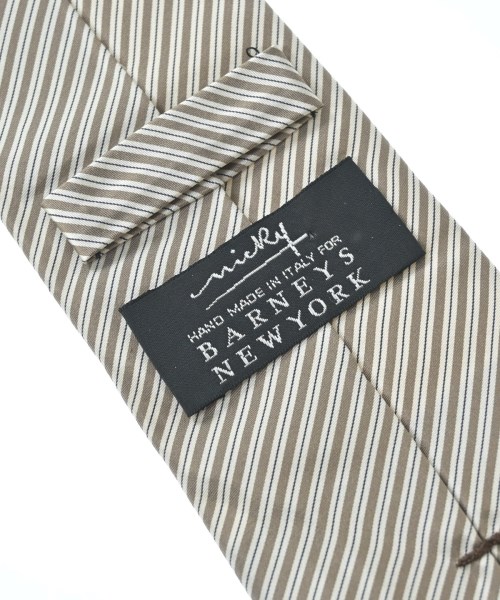 BARNEYS NEWYORK（バーニーズニューヨーク）ネクタイ 白 サイズ:- メンズ/2200718508159