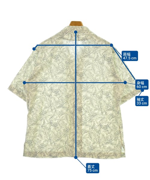 BARNEYS NEWYORK（バーニーズニューヨーク）カジュアルシャツ 白 サイズ:L メンズ/2200646101019