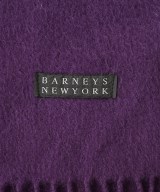 BARNEYS NEWYORK（バーニーズニューヨーク）マフラー 紫 サイズ:- メンズ/2200647407103
