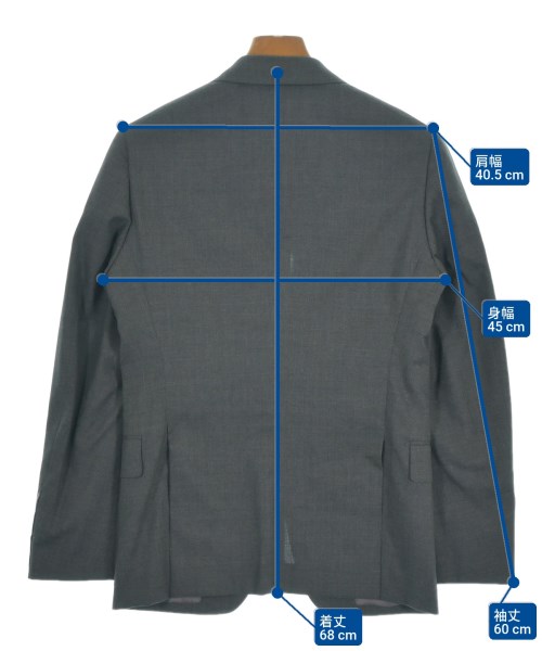 BARNEYS NEWYORK（バーニーズニューヨーク）ビジネス グレー サイズ:44/44(S位) メンズ/2200653969015