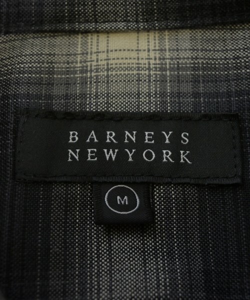 BARNEYS NEWYORK（バーニーズニューヨーク）カジュアルシャツ 黒 サイズ:M メンズ/2200701900199