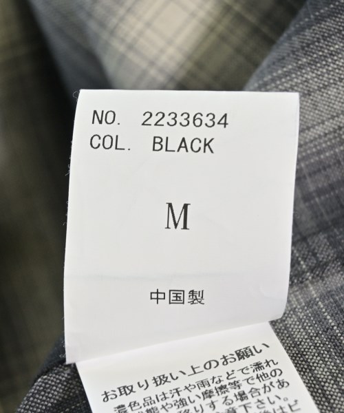 BARNEYS NEWYORK（バーニーズニューヨーク）カジュアルシャツ 黒 サイズ:M メンズ/2200701900199