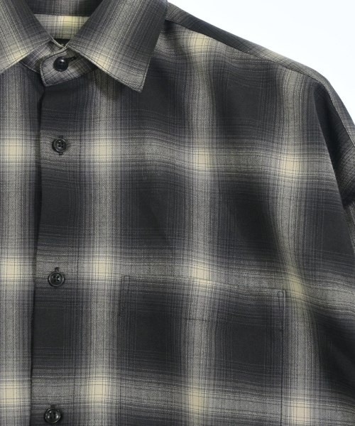 BARNEYS NEWYORK（バーニーズニューヨーク）カジュアルシャツ 黒 サイズ:M メンズ/2200701900199