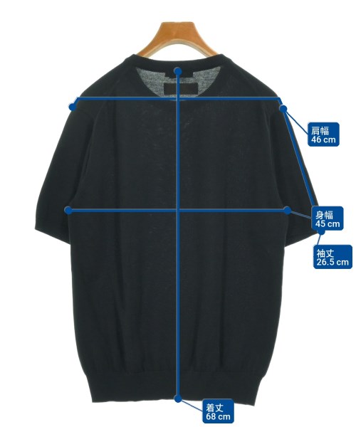 BARNEYS NEWYORK（バーニーズニューヨーク）ニット・セーター 黒 サイズ:L メンズ/2200705490054