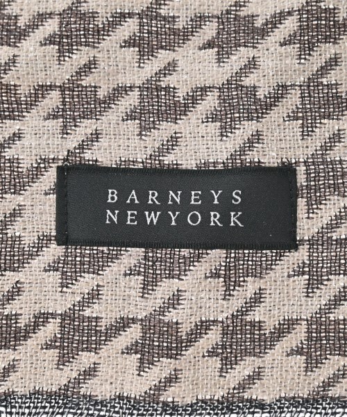 BARNEYS NEWYORK（バーニーズニューヨーク）ストール 茶 サイズ:- メンズ/2200662056157