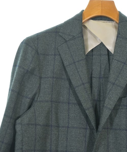 BARNEYS NEWYORK（バーニーズニューヨーク）テーラードジャケット 緑 サイズ:46(M位) メンズ/2200735985056