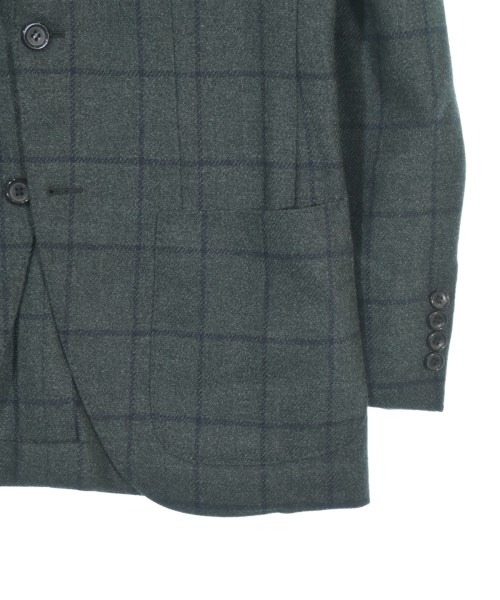 BARNEYS NEWYORK（バーニーズニューヨーク）テーラードジャケット 緑 サイズ:46(M位) メンズ/2200735985056